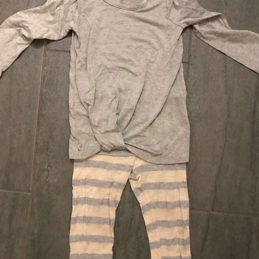 Ella Moss Girls Shirt and Pants Outfit